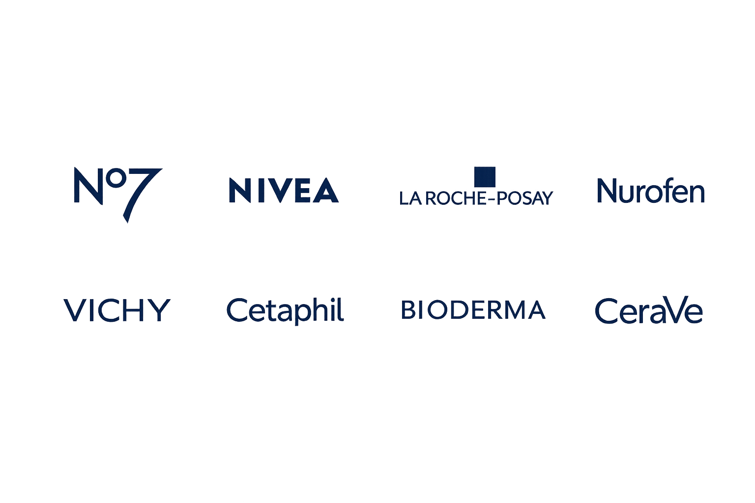 Brands we stock: No7, Nivea, La Roche-Posay, Nurofen, Vichy, Cetaphil, Bioderma, CeraVe