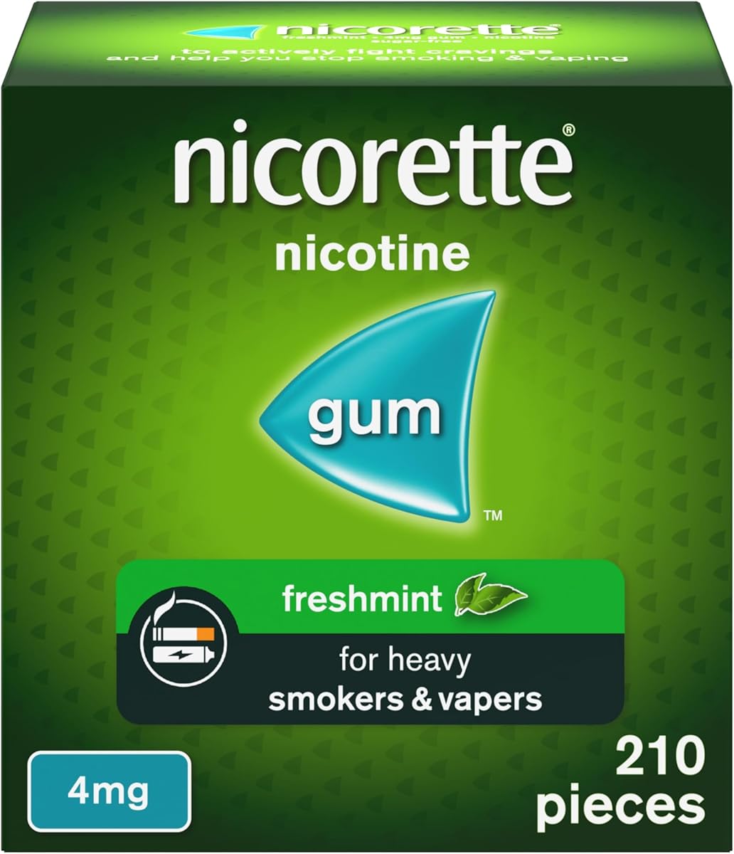 Nicorette Freshmint Gum 4mg 210s