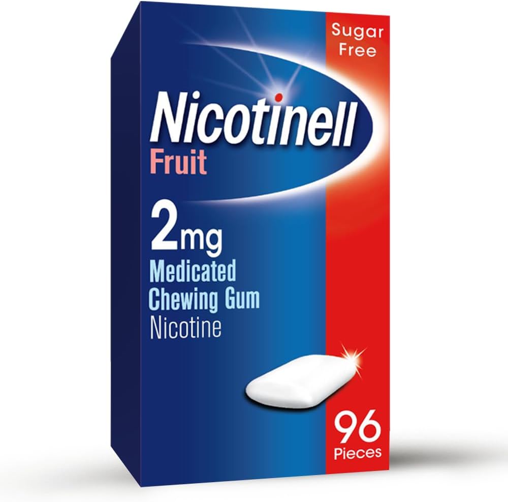 Nicorette Fruitfusion Gum 2mg 105s