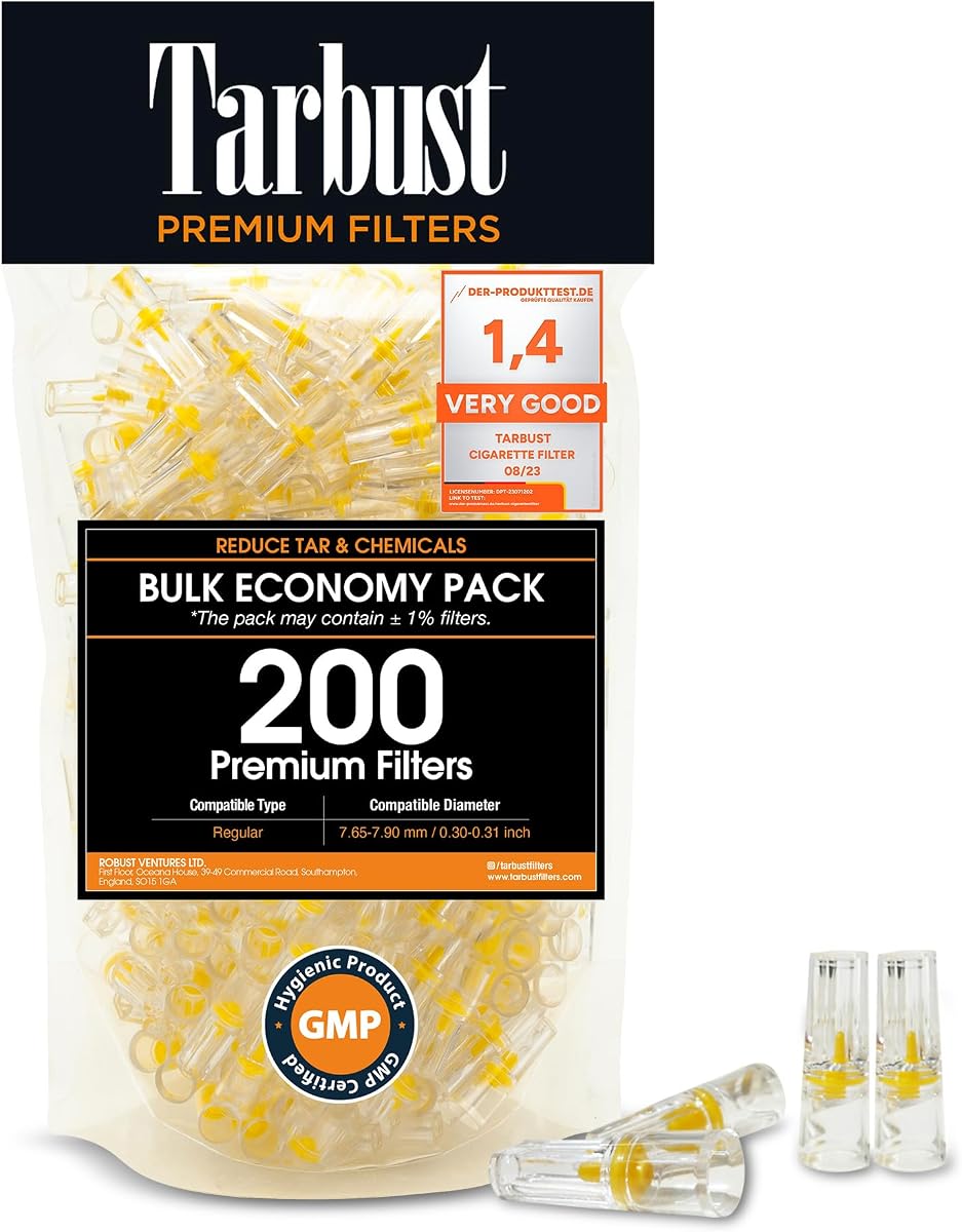 Regular Cigarette Filters 15Pk