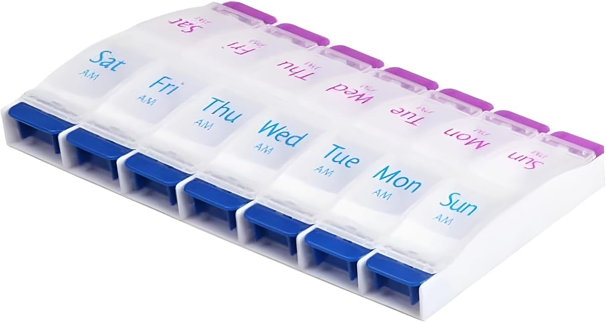 Seven Day Ampm Pill Box