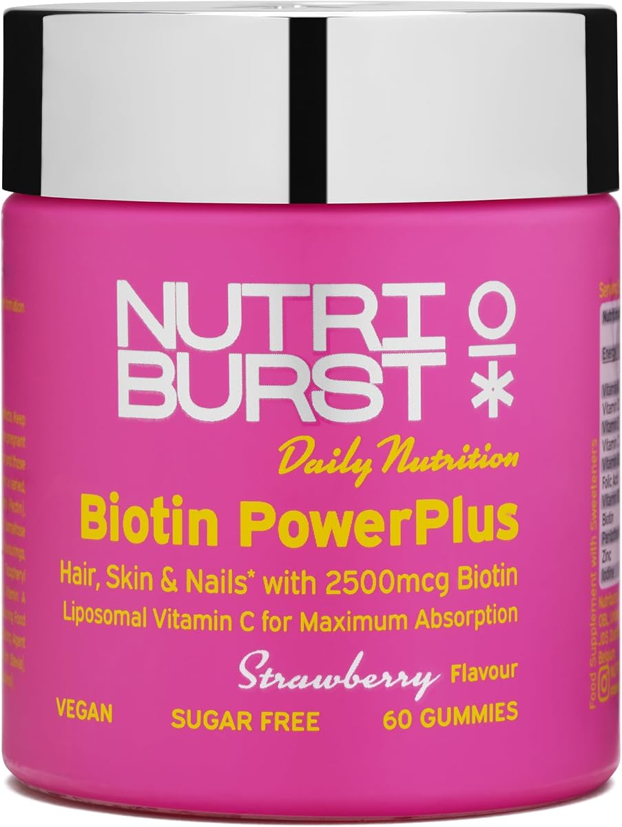 Nutriburst Biotin Powerplus 60 Gummies