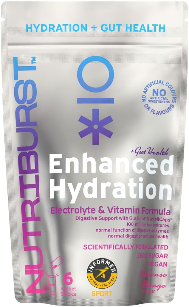 Nutriburst Hydration + Gut Health  7 Sachet Sticks