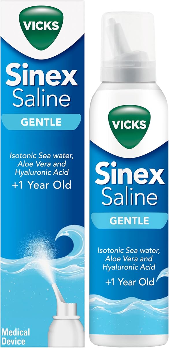 Vicks Sinex Saline Mist Gentle 120ml
