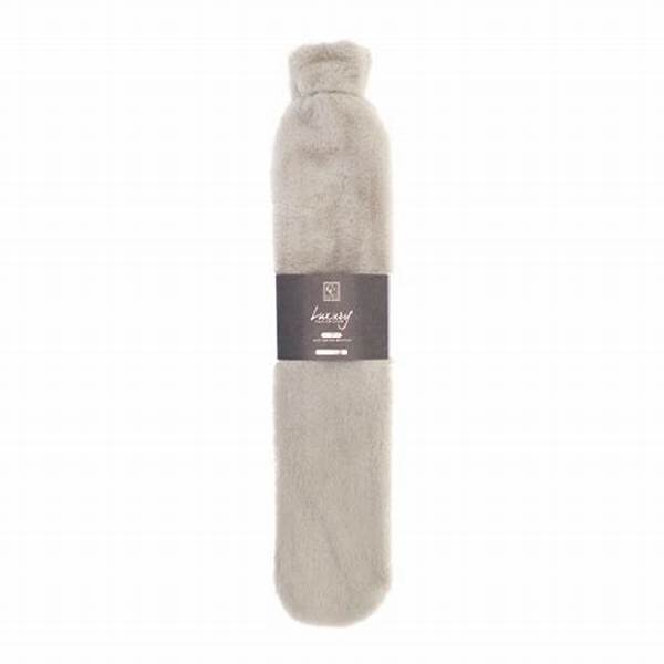 Hot Water Bottle Plain Fur Long Mink