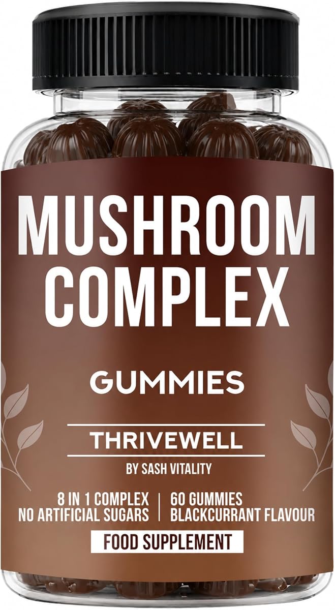Virtuvits Lions Mane & Reishi Mushroom 60 Gummies