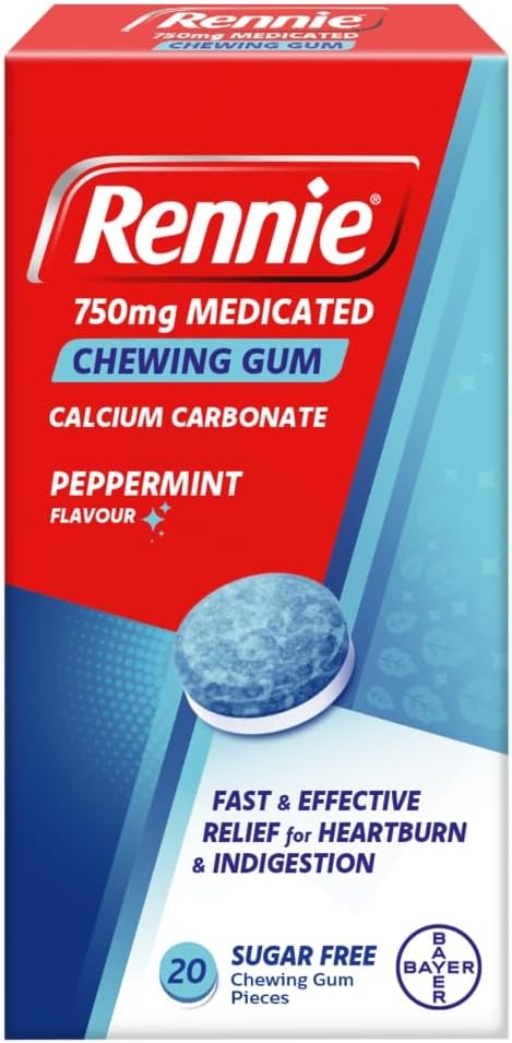 Rennie Gum 750Mg 10s