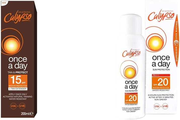 Calypso Once A Day Tan Enhance Spf15 200ml