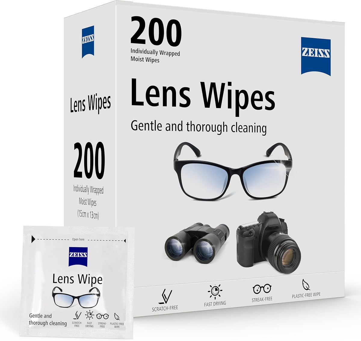 Optical Lens Wipes 54s