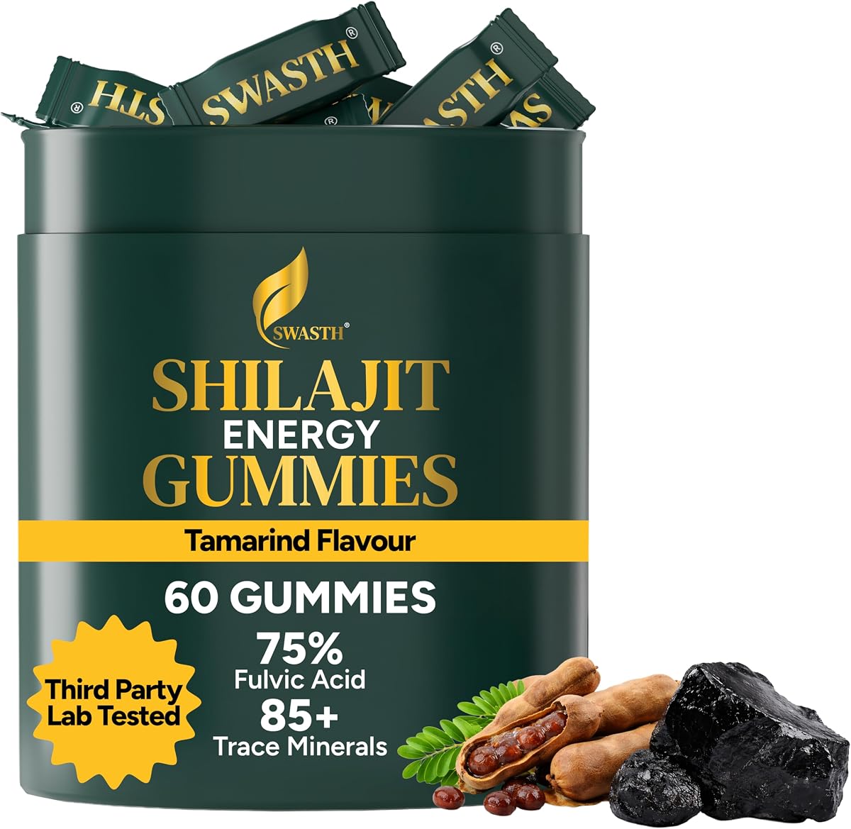 Virtuvits Shilajit 60 Gummies