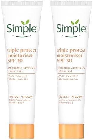 Simple Spf50 Peptide Moisturiser 40ml